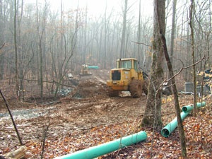 Sewer Line Installation