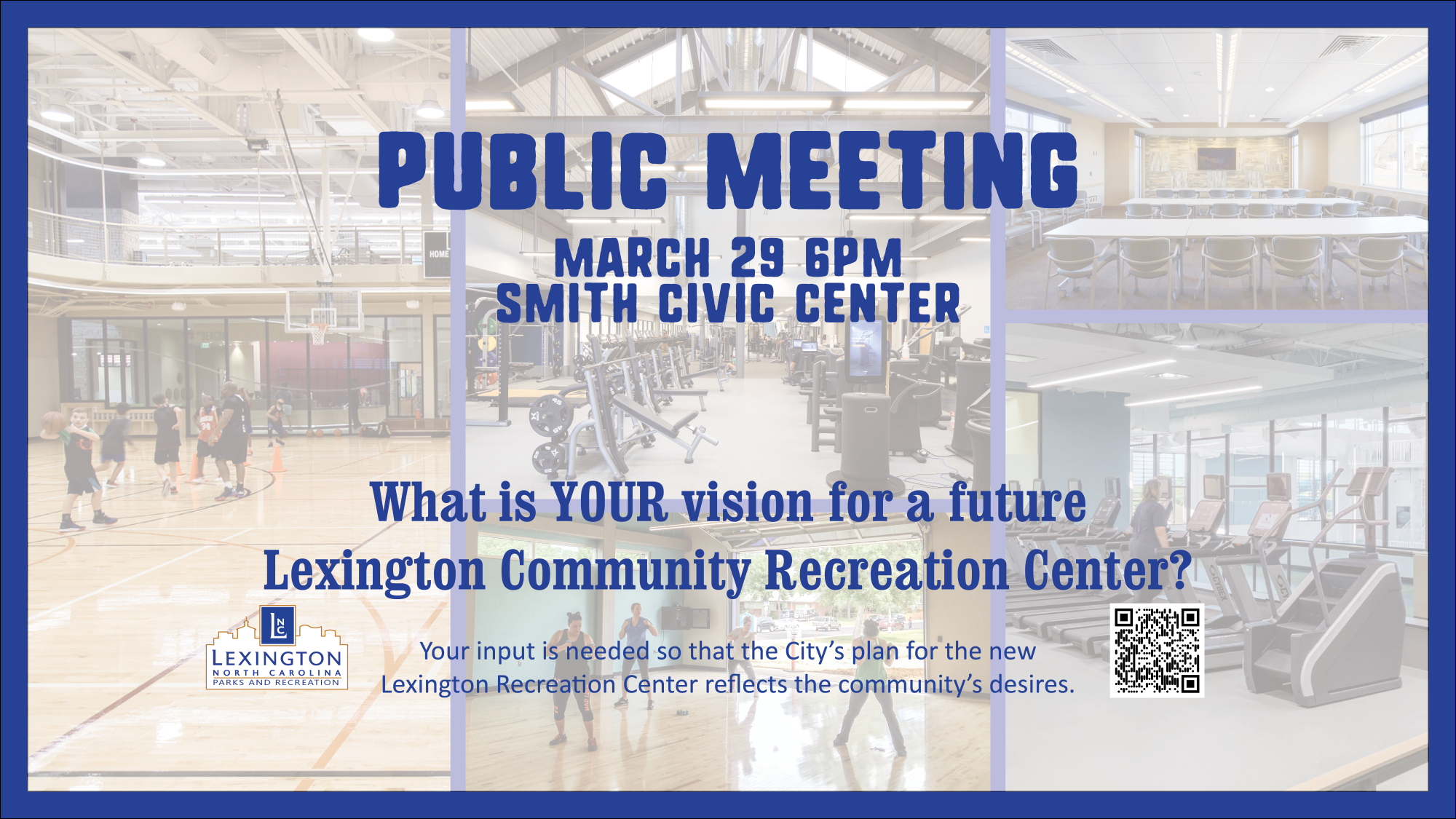 Lexington Rec Center Public Meeting