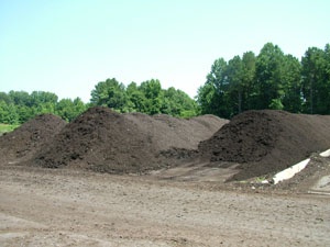 Piles of Compost